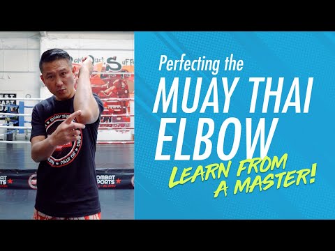 Видео: Как делать броски локтями в тайском боксе | Техника для начинающих от Neungsiam Fairtex