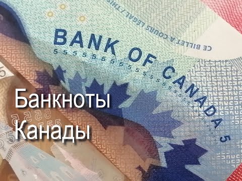 Видео: Обзор современных банкнот Канады