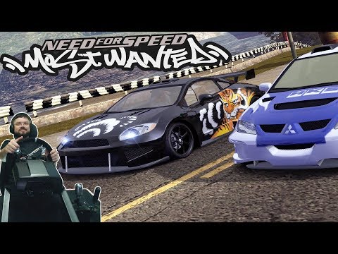 Видео: Зажигательные погони от копов и схватка с Эрлом Evo vs Eclipse Need for Speed Most Wanted