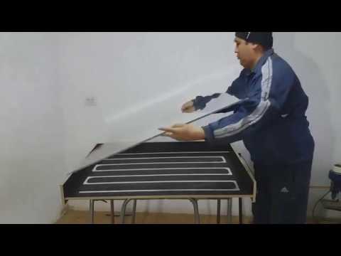 Видео: гибкий камень изготовления кассеты для засыпки и отпечатка узора из песка