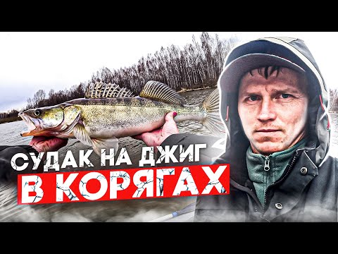 Видео: Ловим судака на джиг. Рыбалка перед нерестом. Поклевки огонь! Часть 2.