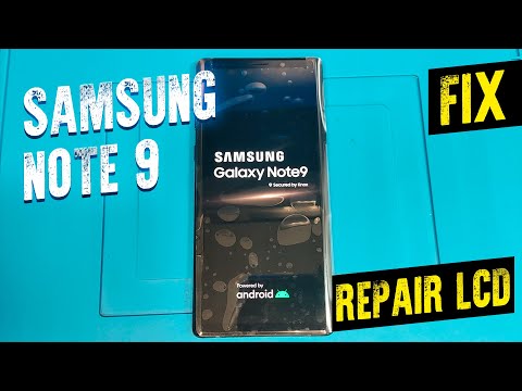 Видео: SAMSUNG NOTE 9 ЗАМЕНА ДИСПЛЕЯ РАЗБОРКА LCD REPAIR