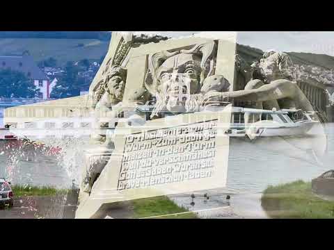 Видео: Миленькие, немецкие городки вдоль реки Мозель .