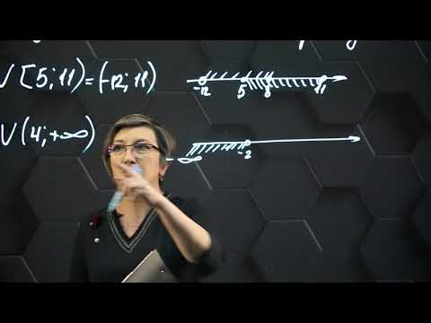 Видео: Объединение числовых промежутков. Практическая часть. 6 класс.