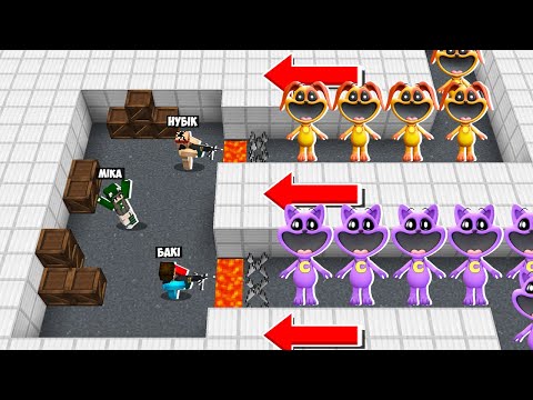 Видео: 🇺🇦 АРМІЯ 1000 КІТ ДРІМОТ ПРОТИ ДОГДЕЙ НУБ І ПРО В МАЙНКРАФТ! БИТВА БАКІ