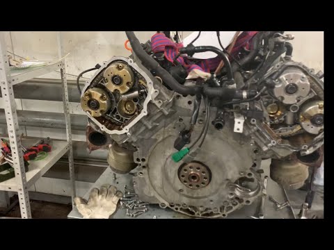 Видео: 3.2 FSI печальный итог замены цепей...