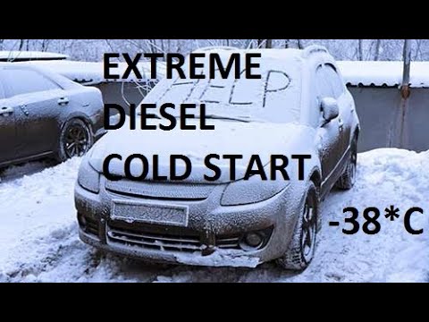Видео: Extreme DIESEL HARD cold start compilation -40*C SPECIAL #100 | запуск дизеля в экстремальный мороз