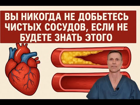 Видео: Без этого знания невозможно добиться здоровых сосудов без бляшек