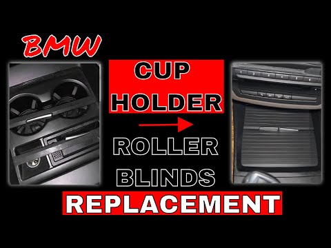 Видео: BMW E70 X5 — замена рольставней, сдвижных жалюзи и подстаканников (легко!) (JOATD)