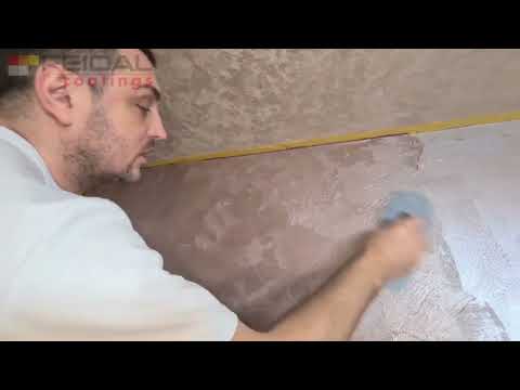 Видео: Lava! Декоративна штукатурка у деталях! Відео майстер-клас!