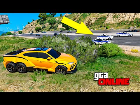Видео: НАШЕЛ ТОПОВУЮ НЫЧКУ ОТ МЕНТОВ! ПОЛИЦЕЙСКИЕ ДОГОНЯЛКИ В GTA 5 ONLINE!