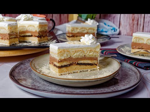 Видео: 3 начинки и 3 вида печенья, без выпечки!! Идеальный торт для всех гостей ❗