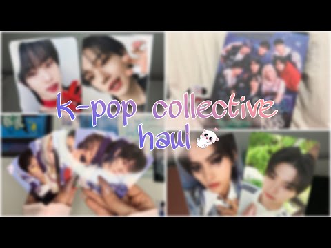 Видео: 🫐kpop collective haul🫐|| распаковка карт all(h)ours и stray kids 2025 season’s greetings💙