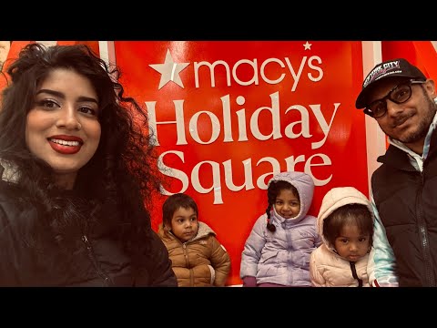 Видео: Рождество в крупнейшем в мире магазине @macys на Манхэттене #США #QueensNewyork