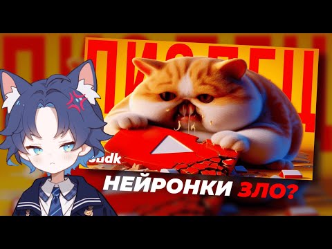 Видео: ДОФИС СМОТРИТ: НЕЙРОНКИ УНИЧТОЖАЮТ ЮТУБ