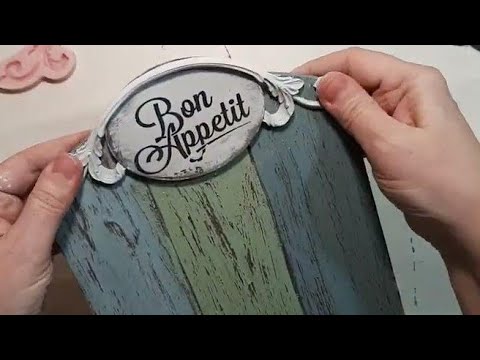 Видео: Вешалка "Bon appetit" в стиле "благородное обшарпЭ"