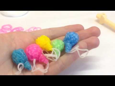 Видео: 3D Воздушный шар из резинок на станке Monster Tail