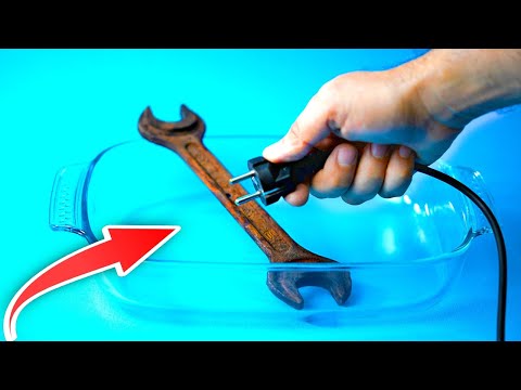 Видео: Я не верил пока не попробовал сам этот легкий метод! Как быстро убрать ржавчину