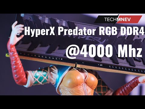 Видео: HyperX Predator RGB DDR4 @4000 Mhz - легко!!! HX440C19PB3AK2/16 B-die K4A8G085WB-BCRC