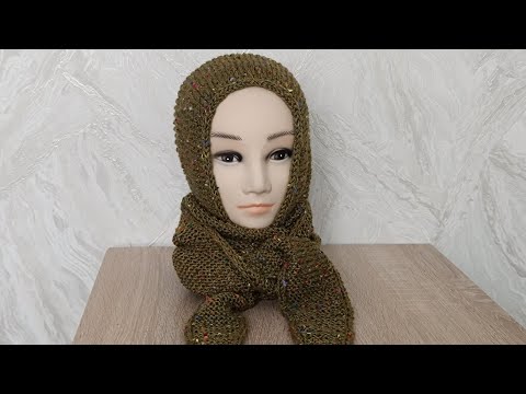 Видео: Шапка -шарф токимыз.Трендегы жана улгы.