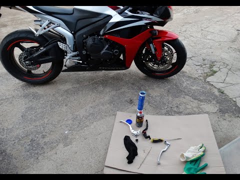 Видео: Honda CBR600RR, греется левый тормозной диск, решение проблемы