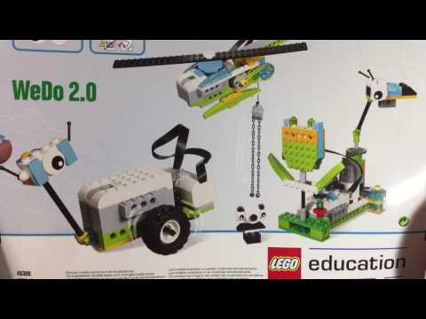 Видео: LEGO WeDo 2 распаковка, обзор, сравнение с LEGO WeDo 1