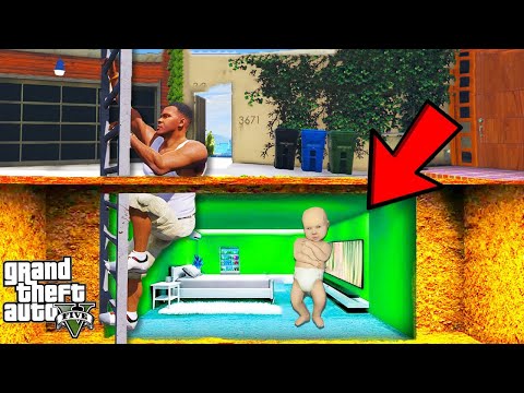 Видео: ФРАНКЛИН ЖЕР АСТЫНА ҚҰПИЯ ҮЙ САЛДЫ (GTA V)