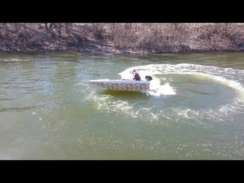 Видео: самодельная лодка джонбот из пвх после зимовки