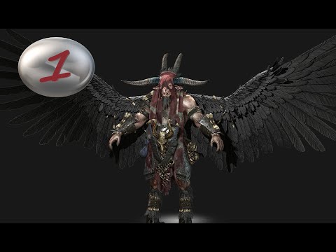 Видео: Total War: Warhammer 3. # 1. Малагор. Сложность Легенда.