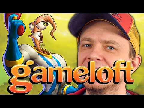 Видео: Earthworm Jim от Gameloft. Версии игры для DSi, iPhone, Xbox 360