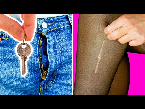 Видео: Гениальные Лайфхаки с Одеждой, Которые Сильно Упрощают Жизнь