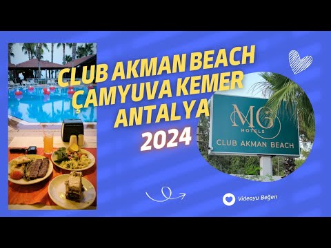 Видео: mg CLUB AKMAN BEACH 2024 Обзор отеля | Camyuva Kemer ANTALYA