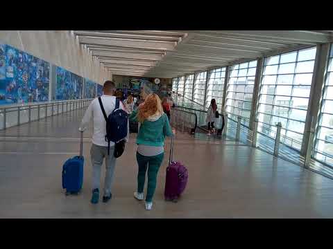 Видео: Аэропорт Бен гурион. Тель Авив