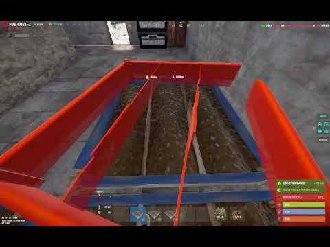 Видео: Ферма с нуля на PVE Rust-Z