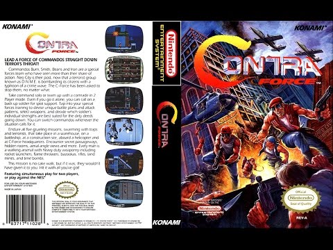 Видео: Contra force на NES (прохождение)