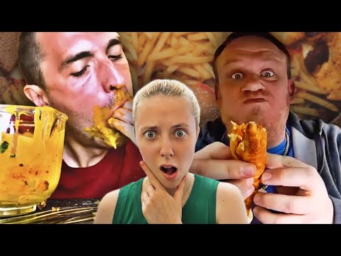 Видео: ЧТО ЭТИ МУКБАНГЕРЫ СЕБЕ ПОЗВОЛЯЮТ 😱  реакция на асмр и мукбанг