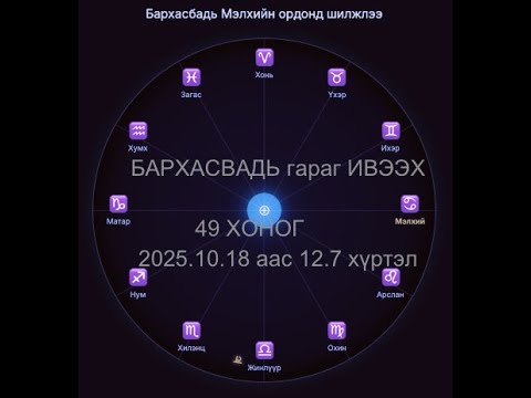 Видео: Бархасбадь Мэлхийн ордонд байрлах 49 хоногийн "АЛТАН ҮЕ" -ба Азтай 9 орд