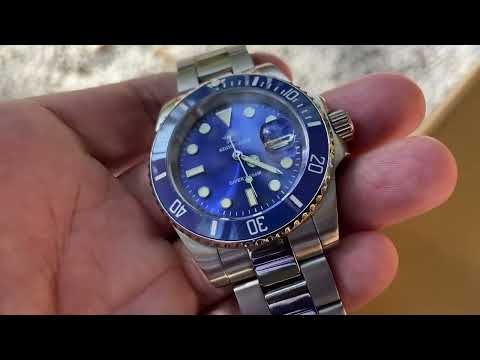 Видео: Часы Addiesdive с Алиэкспресс. Лучший хомаж Rolex Submariner за 40$. Я в шоке! Отличное качество.