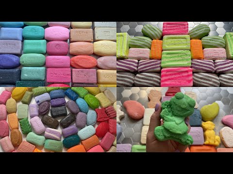 Видео: Compilation of the first slices of soap cubes | Первые срезы мыльных кубиков