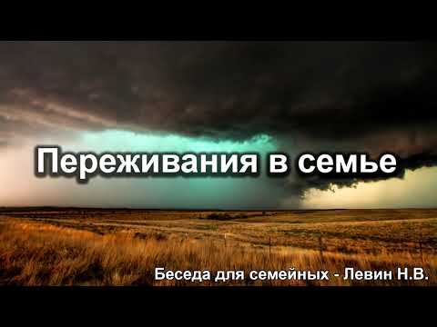 Видео: Переживания в семье. Левин Н.В. Беседа. МСЦ ЕХБ