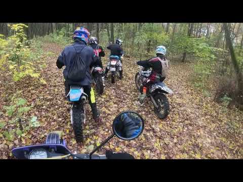 Видео: Kawasaki kmx 125. Субботняя катка