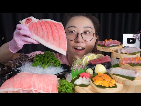 Видео: Тунец/Mukbang eating show