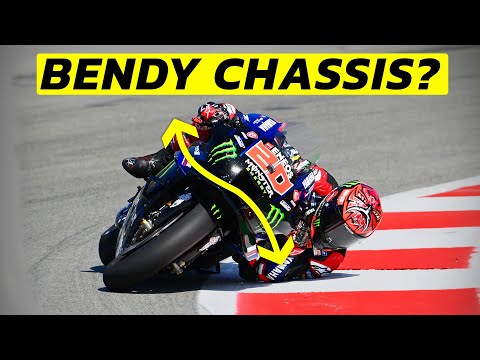 Видео: Инженерные СЕКРЕТЫ того, как гонщики MotoGP наклоняются больше