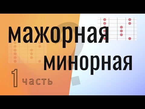 Видео: Пентатоника мажорная VS минорная (1/2) - почувствуй разницу (и не путай!) #пентатоника #импровизация