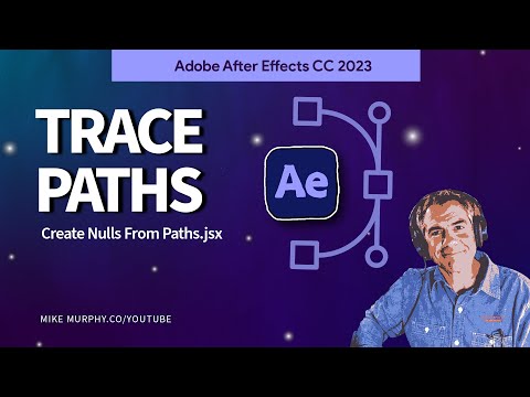 Видео: After Effects: создание пустых значений из путей (трассировка путей)
