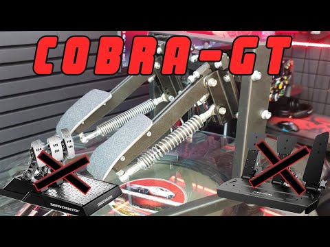 Видео: Moza SR-P и Thrustmaster T-LCM больше не нужны - обзор на мои новые педали COBRA-GT II