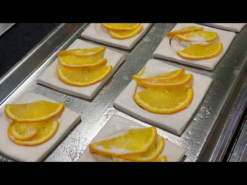 Видео: Слойка с творожным сыром, фруктами/слойки рецепт/слойки из слоеного теста