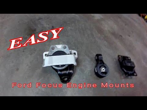 Видео: Устранение вибрации Ford Focus — замена опоры двигателя