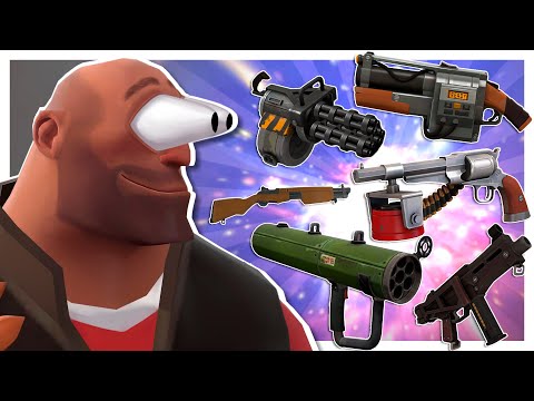 Видео: Новые И Необычные Пушки Team Fortress 2 Classic!