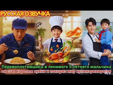 Видео: Перевоплотившись в ленивого 5-летнего мальчика, он стал королем кухни и покорил мир кулинарии